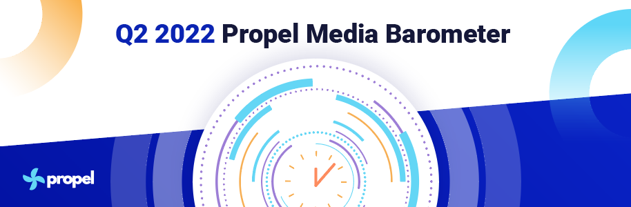 propel media barometer graphic for second quarter 2022